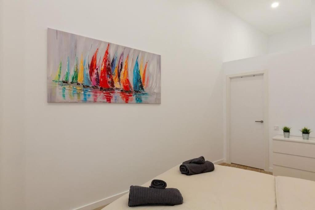 Apartamento Nuevo Loft En Playa Y Cerca Del Centro, Ac Y Wifi Valencia Exterior foto
