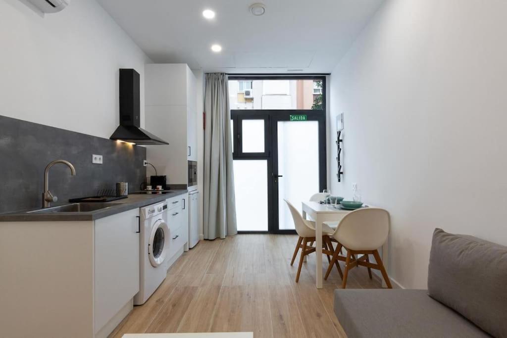 Apartamento Nuevo Loft En Playa Y Cerca Del Centro, Ac Y Wifi Valencia Exterior foto