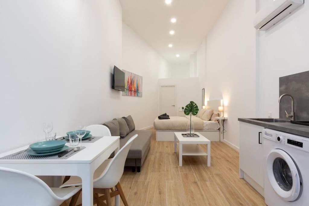 Apartamento Nuevo Loft En Playa Y Cerca Del Centro, Ac Y Wifi Valencia Exterior foto