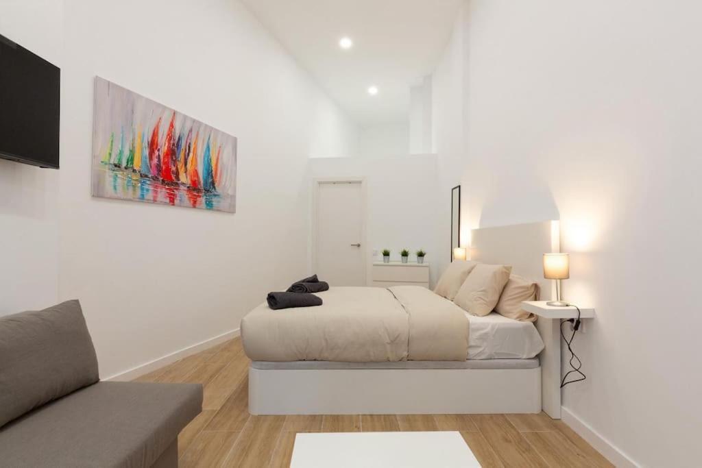 Apartamento Nuevo Loft En Playa Y Cerca Del Centro, Ac Y Wifi Valencia Exterior foto